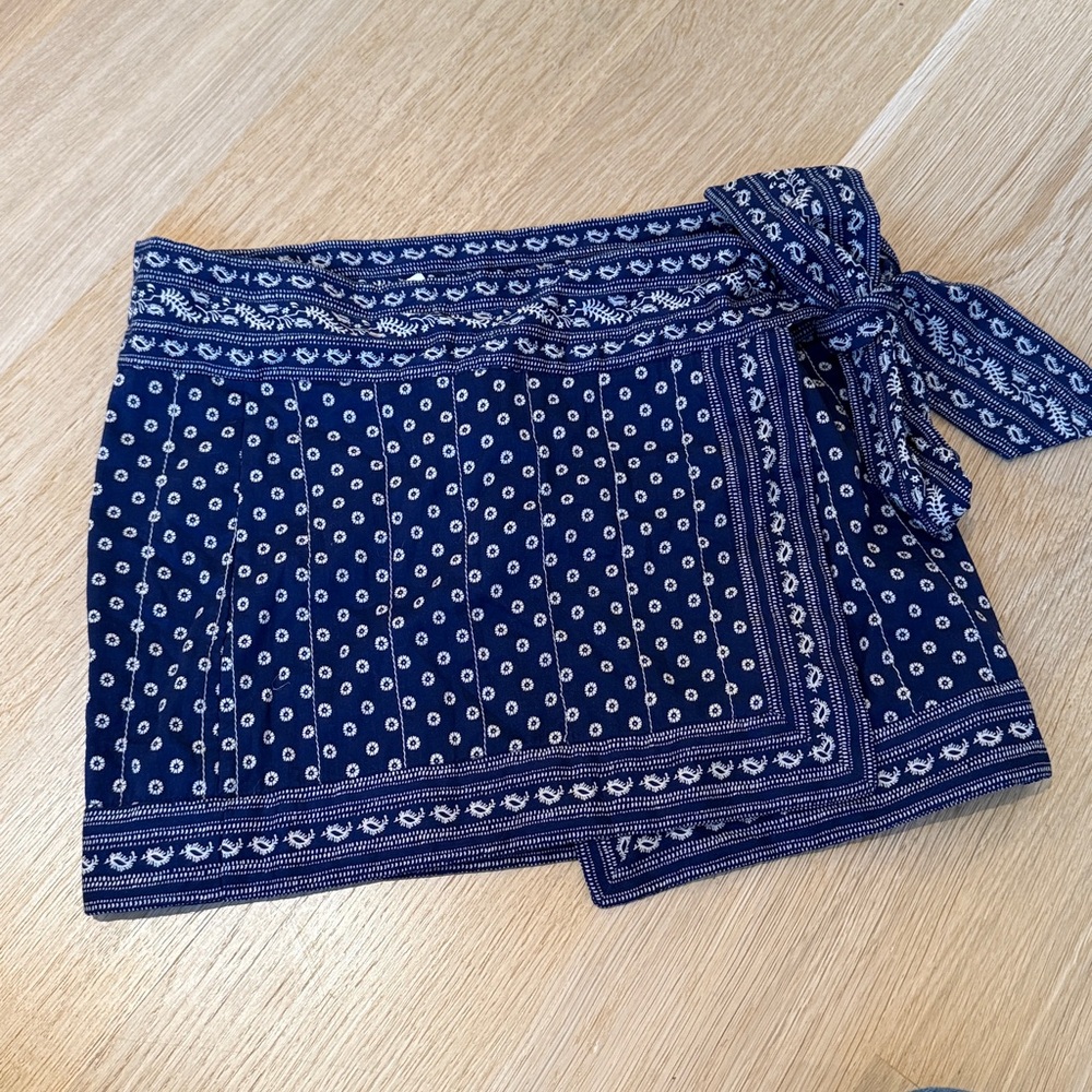 Isabel Marant Navy Blue Mini Skirt - Picture 3 of 5